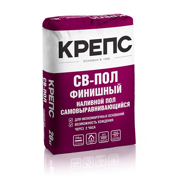 Ровнитель Крепс СВ-ПОЛ финишный 20кг