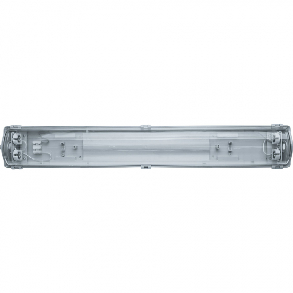 Светильник светодиодный накладной Navigator DSP-04S-1200-IP65-2xT8-G13-R G13 T8 1273х100х57 мм 2х36 Вт 220 В призма IP65 линейный с влагозащитой