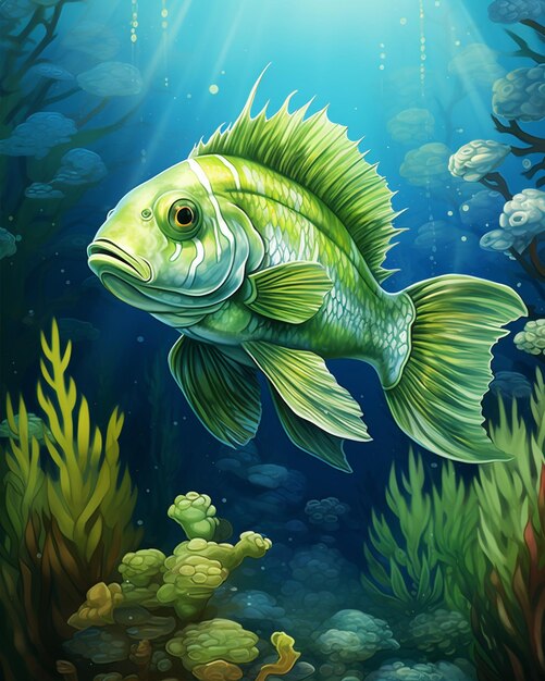 Создание искусства с Greenfish Painter вместе