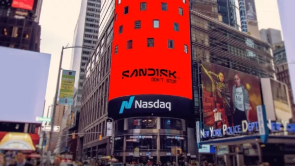 Акции производителя носителей информации SanDisk стремительно растут в цене
