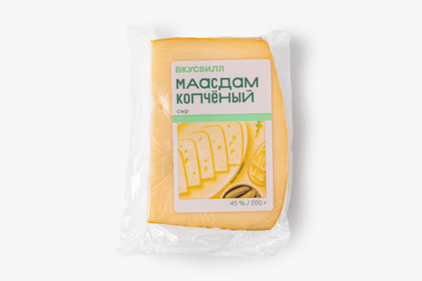 Сыр копченый «Маасдам», 200 г